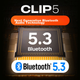 Музыкальная колонка JBL CLIP5 пятого поколения, Bluetooth-колонка, портативная колонка для улицы, велосипедное оборудование, колонка с креплением, рекомендация магазина DJI, подарок 520, карамельно-черный - изображение 5