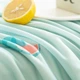 Оригинальное плед JD Small Wave, 1030 г, стеганое одеяло-полотенце для кондиционирования воздуха, летнее прохладное одеяло для Мальдив, 150x200 см. - изображение 3