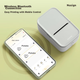 Термопринтер этикеток Deli Niusai Q5 White Smart Bluetooth, бирка для хранения вещей дома, портативный ручной принтер этикеток для одежды 50 мм, устройство для ценников в розничной торговле продуктами питания. - изображение 8