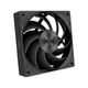 Комплект із трьох вентиляторів для корпусу PCCOOLER F5R120BK / Підшипник FDB / Металева текстура CD / Тришвидкісне ШІМ-регулювання швидкості / Трикутний геометричний візерунок - изображение 6