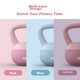 Гантелі Upness Kettlebell для чоловіків і жінок, м'які гантелі для сідничних м'язів, присідань і силових тренувань, домашнє фітнес-обладнання, 6 кг - зображення 12
