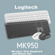 Комплект Bluetooth-клавіатури та миші Logitech MK950, преміум-серія, офісна клавіатура та миша, бездротовий комплект клавіатури та миші, портативний надтонкий комплект клавіатури та миші, чорний - изображение 6