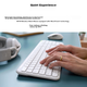 Комплект Bluetooth-клавіатури та миші Logitech MK950, преміум-серія, офісна клавіатура та миша, бездротовий комплект клавіатури та миші, портативний надтонкий комплект клавіатури та миші, чорний - изображение 12