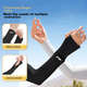 Нарукавники Li-Ning Ice Sleeve солнцезащитные УФ-защита для велосипедистов - изображение 11