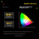 Светодиодная подсветка для волос Sidande, полноцветная RGB, фоновое освещение в виде струи, зумируемый прожектор, для фотосъемки в помещении, портретной съемки, киносъемки, контурной подсветки, светящегося фона, беспроводное дистанционное управление. - изображение 7