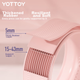 Колесо для йоги Yottoy для початківців, коло для йоги з прогинами спини, кільце для пілатесу, допоміжна практика, нековзне та стабільне, рожевий колір Моне - изображение 6