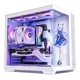 Корпус для комп'ютера Thermaltake Steel Shadow Transparent EX Seaside View, білий (материнська плата ATX/Type-C/підтримка водяного охолодження 360 мм/10 позицій для вентиляторів/сумісність з відеокартою 4090) - изображение 6