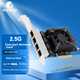 FLYBISH NA226-T4A2, мережева карта PCIe X4 2.5G, ігрова кіберспортивна 2500Mbps, дротова для настільних комп'ютерів, чіп Intel I226-V, м'який маршрутизатор NAS, Qunhui - изображение 4