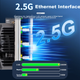 FLYBISH NA226-T4A2, мережева карта PCIe X4 2.5G, ігрова кіберспортивна 2500Mbps, дротова для настільних комп'ютерів, чіп Intel I226-V, м'який маршрутизатор NAS, Qunhui - изображение 6