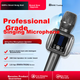 Микрофон-колонка Tuxun G6pro для караоке, черная - изображение 7