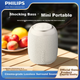 Bluetooth-колонка PHILIPS TAS3109, водонепроникний сабвуфер для зовнішнього використання, міні-гучномовець з високою гучністю для автомобіля та велосипеда, білий - зображення 4
