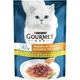 Влажный корм для кошек Purina Gourmet Perle Duo Мини филе с курицей в подливке 85 г - изображение 1