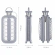 Силиконовая форма на 17 шариков Переносная бутылка для льда ICE CUBE TRAY Белый (8863) - изображение 5