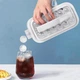 Силиконовая форма на 17 шариков Переносная бутылка для льда ICE CUBE TRAY Белый (8863) - изображение 2