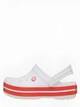Сабо Crocs Crocband 11016 37 (EU 37-38), білий/червоний - зображення 2
