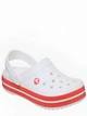 Сабо Crocs Crocband 11016 37 (EU 37-38), білий/червоний - зображення 4