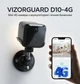 4G Міні камера VIZORGUARD D10-4G з акумулятором, PIR-сенсором, нічним баченням та двостороннім аудіо (Європейська версія) - изображение 1