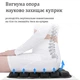 Ортопедическая подушка для сидения от геморроя надувная 44х44х4,5 см 36 секций черная (1004) - изображение 3