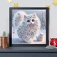 Набор для алмазной вышивки Белые котята 30x30 см Разноцветный (28821) - изображение 4
