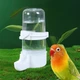 Кормушка-поилка Lesko N061001 White для попугаев 200 мл с возможность делить подачу пластиковая - изображение 3