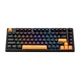 Клавіатура XTRIKE ME GK-996, mechanical wired keyboard, 82 Keys, RGB, EN Layout, USB, 1.5m, black - зображення 2