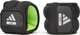 Утяжелители для щиколотки/ запястие Adidas Ankle/Wrist Weights черный, зеленый 0,5 кг - изображение 1