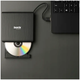Зовнішній привод CD-R DVD рекордер USB 3.0 для ноутбука 314 г чорний Izoxis SE0693 - зображення 5