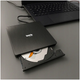 Зовнішній привод CD-R DVD рекордер USB 3.0 для ноутбука 314 г чорний Izoxis SE0693 - зображення 6