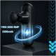 Мини массажный пистолет 5 режимов для тела и спины аккумулятор 5000 мАч черный Isomedix SE1026 - изображение 5