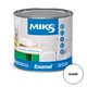 Емаль алкідна глянсова MIKS Color (Біла) 0,8 кг - зображення 1