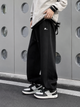 Спортивні штани KDBB для хлопчика широкі баггі джоггери з євроманжетом,Чорний, 158 - зображення 1