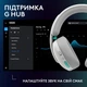 Гарнітура Logitech G325 Lightspeed, З мікрофоном, Білий - 714633 - зображення 9