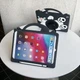 Чохол дитячий Silikon Power з підставкою і ремінцем Apple iPad 10 (2022) 10.9 дюймів, Котик Black - зображення 7