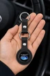 Брелок ручна робота SUBARU натуральна шкіра 40 мм - зображення 3