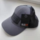 Тактична бейсболка 5.11 Tactical Topo Box Vent-Tac сіра з чорним розмір універсальний - зображення 5
