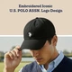 Бейсболка U.S. Polo Assn. Classic чорна розмір універсальний - изображение 2