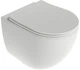 Унитаз подвесной Ravak WC Chrome AquaSpin с сиденьем Soft Close дюропласт X03121 - изображение 1