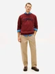 Свитшот на флисе мужской Tommy Hilfiger 249705615 3XL Бордовый (1159863159) - изображение 3