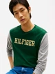 Лонгслив мужской Tommy Hilfiger 552953258 M Серый с зеленым (1159862816) - изображение 4