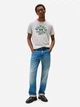 Футболка хлопковая длинная мужская Tommy Hilfiger 76679606 XL Серая (1159862818) - изображение 3