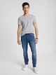 Футболка хлопковая длинная мужская Tommy Hilfiger 514521266 M Серая (1159862851) - изображение 3