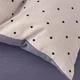 Двухспальный комплект постельного белья 180×220 двуспальное постельное белье муслин жатка люкс Dots - изображение 3