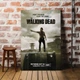 Інтер'єрна картина Ходячі мерці, Рік Граймс з револьвером, The Walking Dead, TWD, Rick Grimes, постер по серіалу, 42×28 см (id0039) - зображення 1