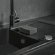 Набір губок для миття посуду 12 шт. чорний Black Sweden Home - зображення 6