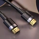 Кабель Baseus Cafule 4KHDMI Male To 4KHDMI Male 3m Black (CADKLF-G01) - изображение 3