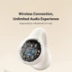 Бездротові навушники Baseus Bass 15 Clip Open-Ear TWS Stellar White (A00079500223-00) - зображення 6