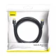 Кабель Baseus Cafule 4KHDMI Male To 4KHDMI Male 3m Black (CADKLF-G01) - изображение 6