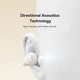 Бездротові навушники Baseus Bass 15 Clip Open-Ear TWS Stellar White (A00079500223-00) - зображення 12