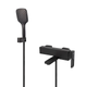 Смеситель для ванны с коротким изливом KOER KB-41009-05 (Цвет черный) (KR6018) - изображение 3