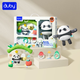 Подарочный набор Auby Panda для новорожденных, игрушки для младенцев, подвесная кукла для кроватки (0-1 год), прорезыватель, погремушка, подарок на день рождения. - изображение 7